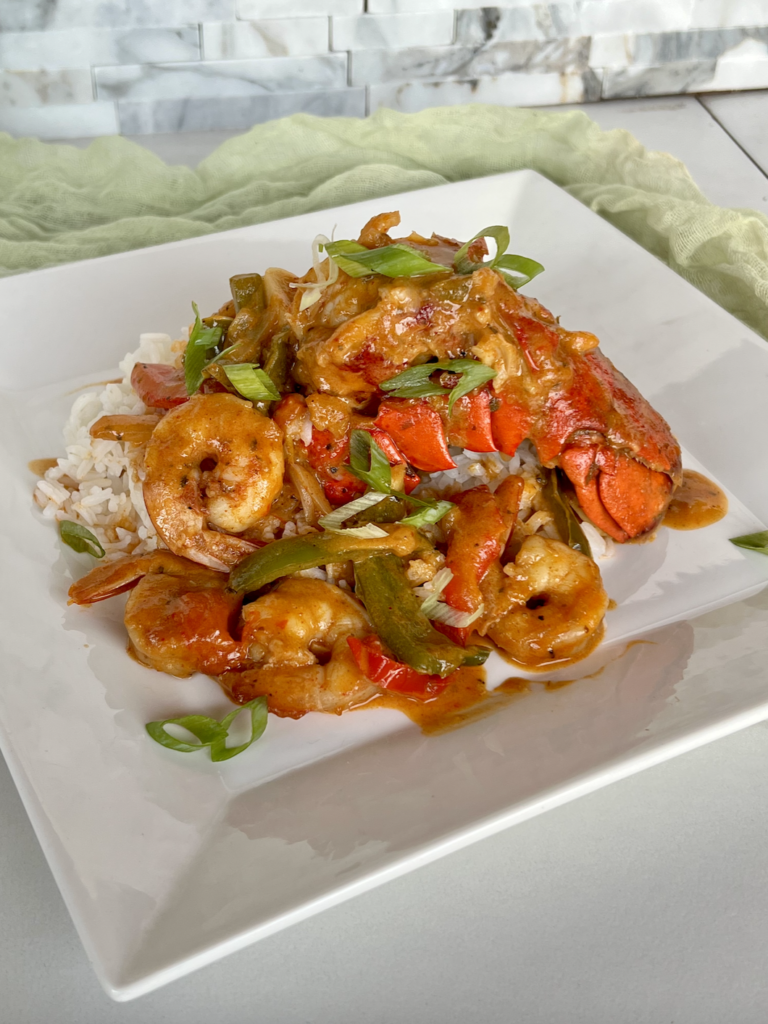 Thai Curry Shrimp & Lobst…
